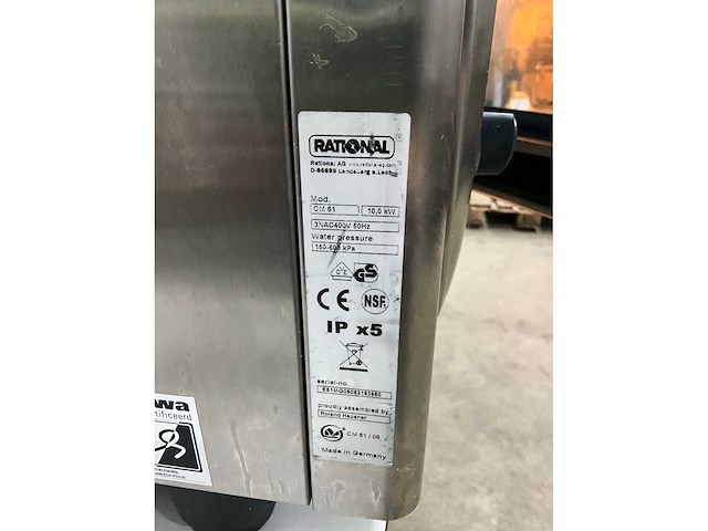 Rational cm 61 combisteamer - afbeelding 5 van  8