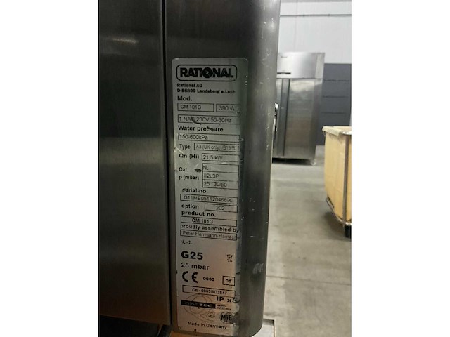 Rational cmp 101g combisteamer - afbeelding 4 van  6