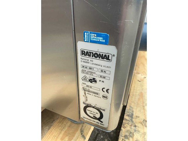 Rational cpc61 combisteamer - afbeelding 7 van  9