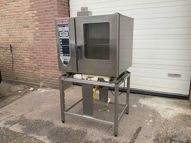 Rational cpc61g combisteamer- cleanjet functie - rvs onderstel - afbeelding 3 van  8