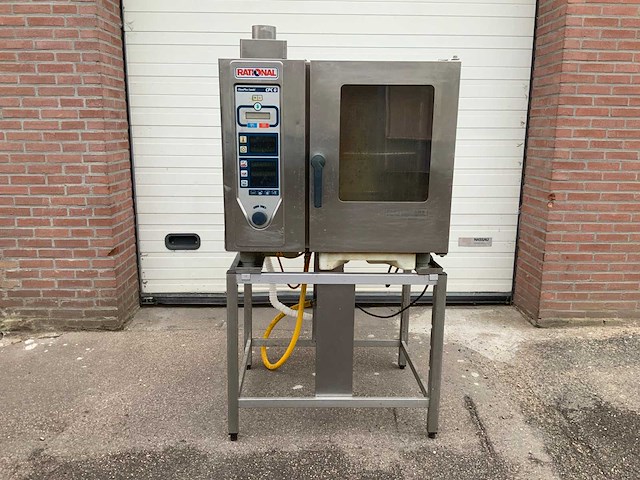 Rational cpc61g combisteamer- cleanjet functie - rvs onderstel - afbeelding 3 van  10
