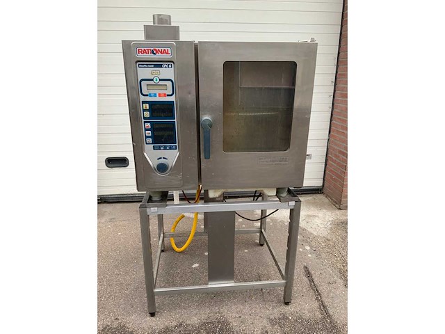 Rational cpc61g combisteamer- cleanjet functie - rvs onderstel - afbeelding 5 van  10