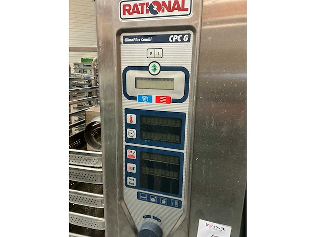 Rational cpv201g combisteamer met 2 karren - afbeelding 4 van  9