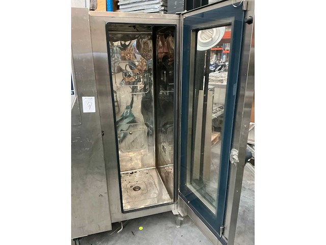 Rational cpv201g combisteamer met 2 karren - afbeelding 5 van  9