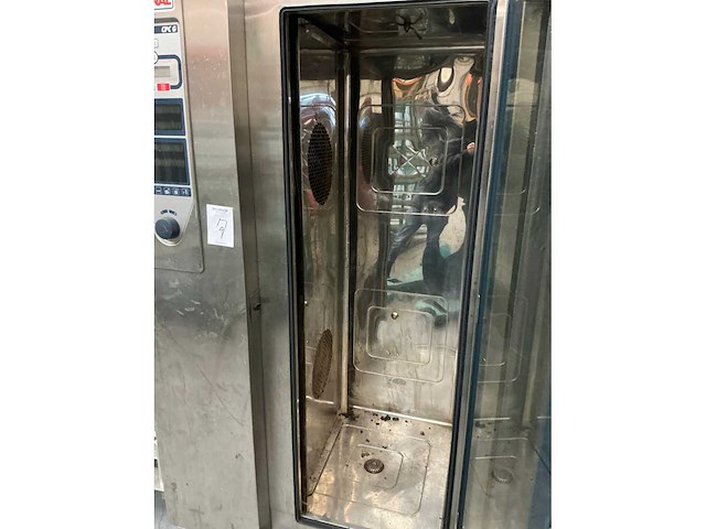 Rational cpv201g combisteamer met 2 karren - afbeelding 6 van  9