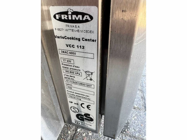 Rational / frima - vcc vario cooking center - vario cooker - afbeelding 6 van  6