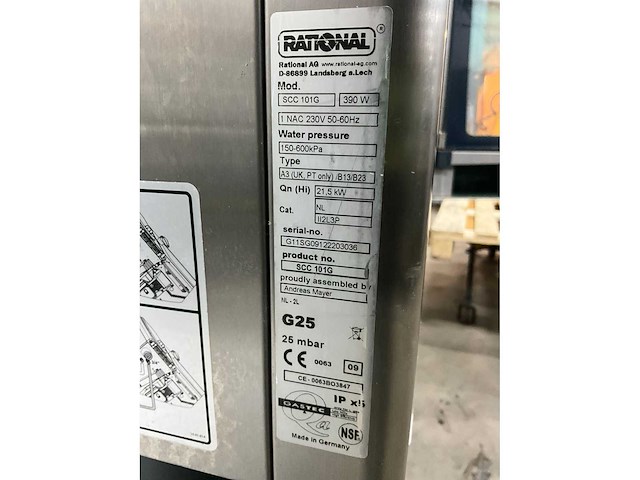 Rational scc 101 g selfcooking center - afbeelding 8 van  10