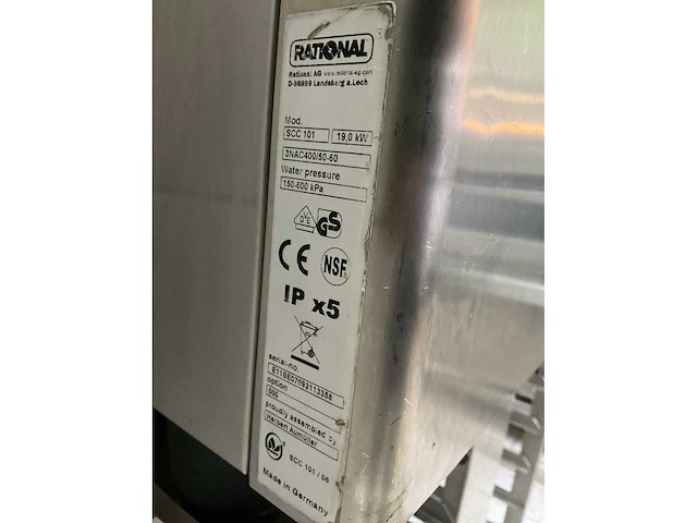 Rational scc 101e selfcookingcenter - afbeelding 8 van  11