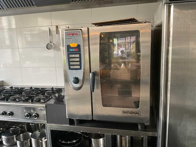 Rational scc 101g rvs self cooking center combisteamer - afbeelding 1 van  4