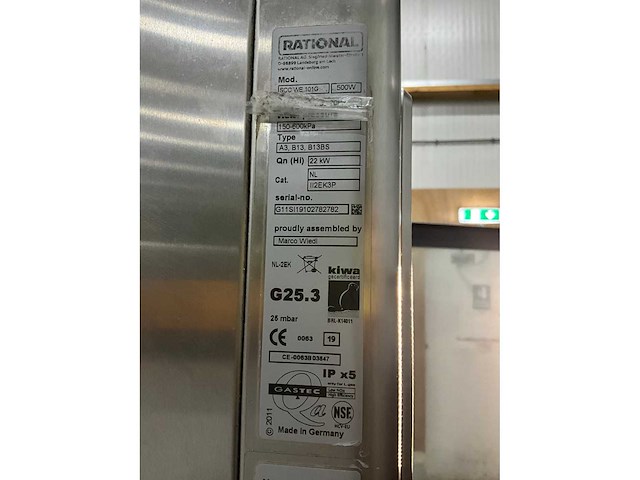 Rational scc we 101g selfcooking center - afbeelding 7 van  11