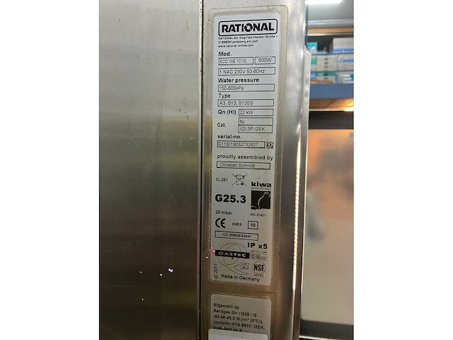 Rational scc we 101g selfcooking center - afbeelding 10 van  12