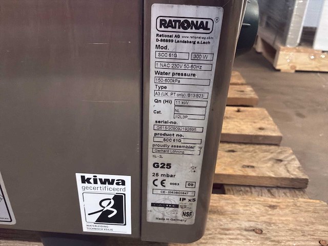 Rational scc61g combisteamer - afbeelding 6 van  9