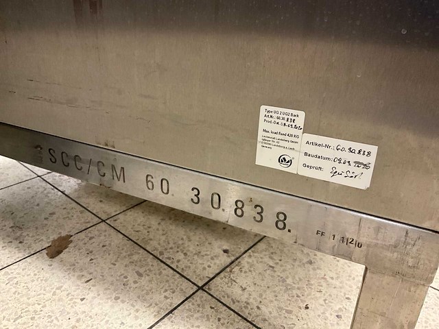 Rational ug 2 combisteamer onderstel - afbeelding 3 van  7