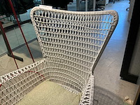 Rattan fauteuils met kapstok - afbeelding 4 van  6