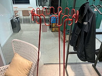 Rattan fauteuils met kapstok - afbeelding 5 van  6