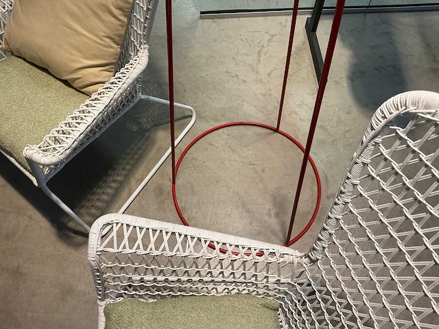 Rattan fauteuils met kapstok - afbeelding 6 van  6