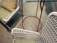 Rattan fauteuils met kapstok - afbeelding 6 van  6