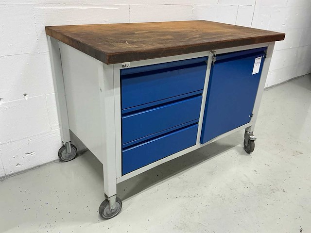 Rau mobiele werkbank met inhoud - afbeelding 2 van  7