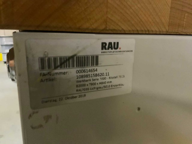 Rau werkbank - afbeelding 5 van  5