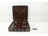 Ravanson k04br butaan gaskookplaat 4 branders bruin - afbeelding 2 van  2