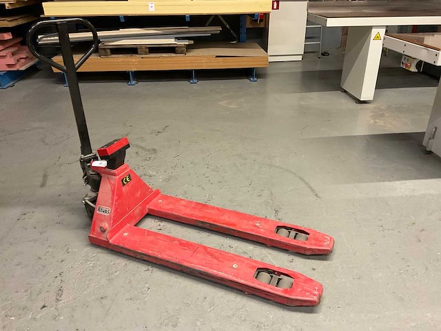 Ravas 1100 hand hydraulische palletwagen - afbeelding 1 van  3