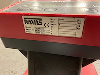 Ravas 1100 hand hydraulische palletwagen - afbeelding 3 van  3