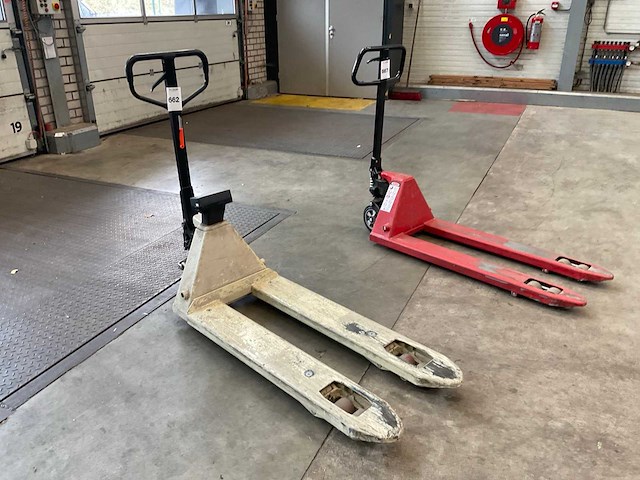 Ravas hand hydraulische palletwagen - afbeelding 1 van  8