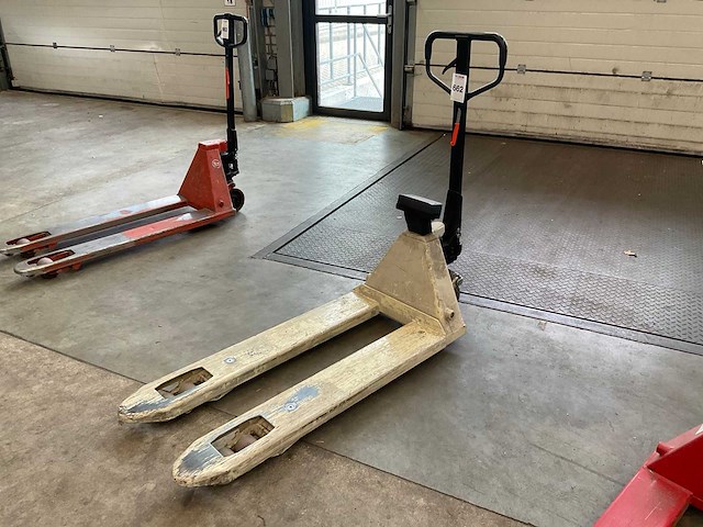 Ravas hand hydraulische palletwagen - afbeelding 2 van  8