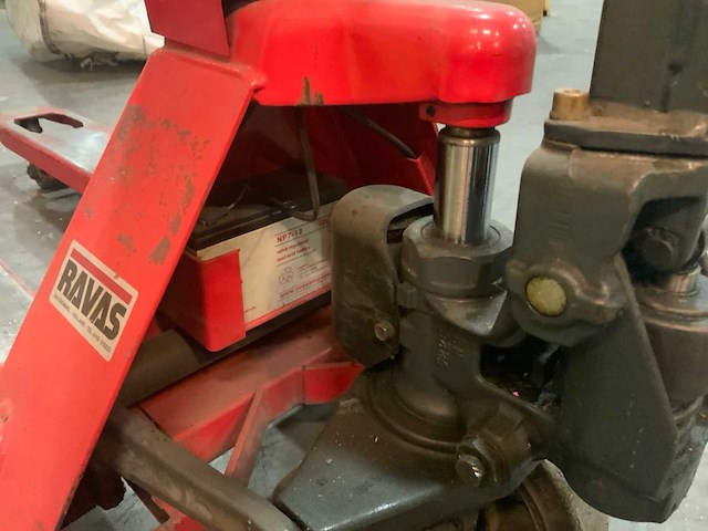 Ravas rpw 2100 hand hydraulische palletwagen - afbeelding 3 van  11