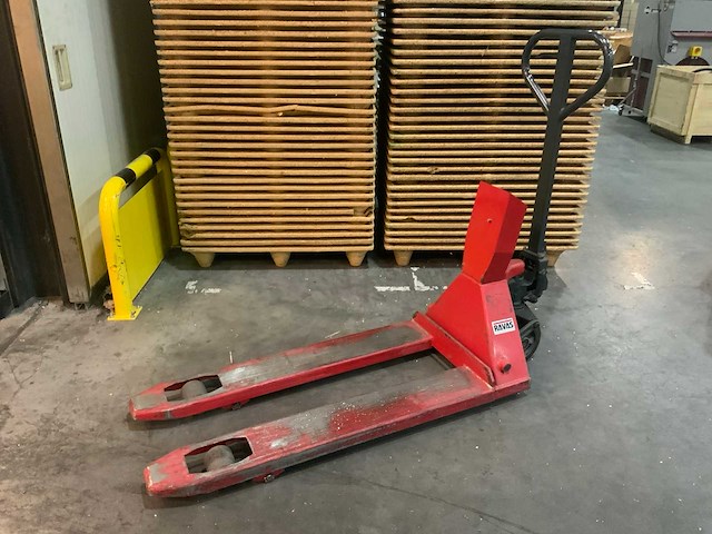 Ravas rpw 2100 hand hydraulische palletwagen - afbeelding 1 van  11