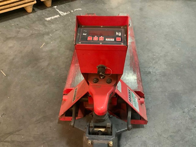 Ravas rpw 2100 hand hydraulische palletwagen - afbeelding 10 van  11