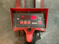 Ravas rpw 2100 hand hydraulische palletwagen - afbeelding 11 van  11