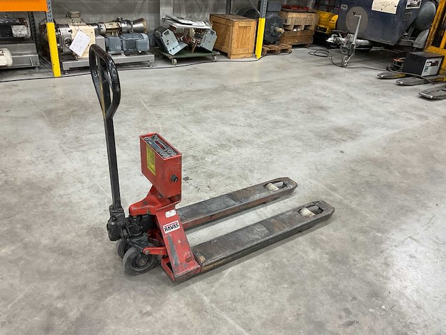 Ravas rpw 3000 pompwagen weegschaal - afbeelding 1 van  8