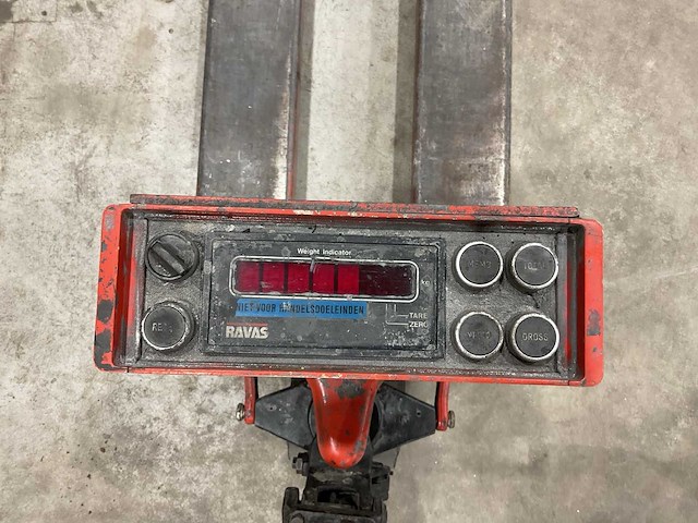 Ravas rpw 3000 pompwagen weegschaal - afbeelding 5 van  8