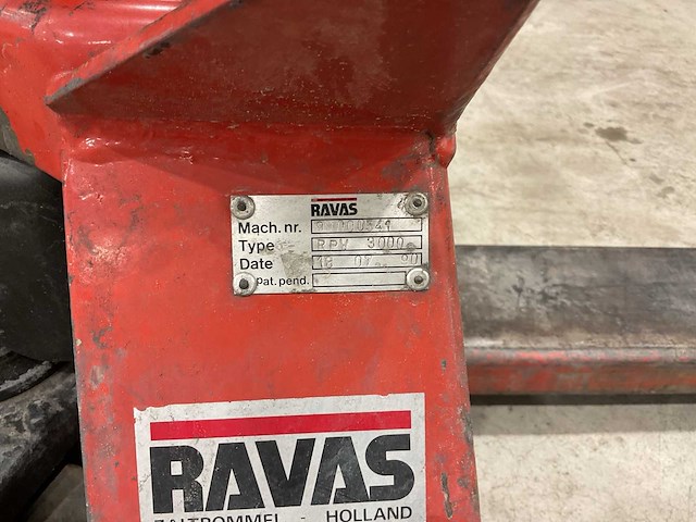 Ravas rpw 3000 pompwagen weegschaal - afbeelding 7 van  8