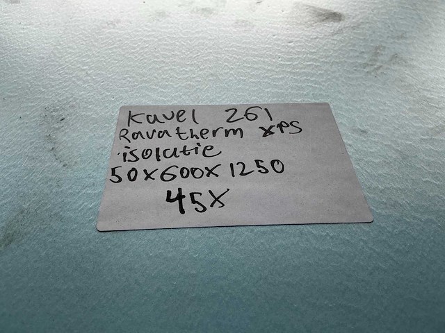 Ravatherm - xps - isolatie 50x600x1250 mm (45x) - afbeelding 6 van  6