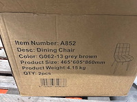 Raven eetkamerstoel (6x) - afbeelding 5 van  16