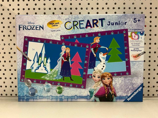 Ravensburger disney frozen creart schilderset (12x) - afbeelding 1 van  4
