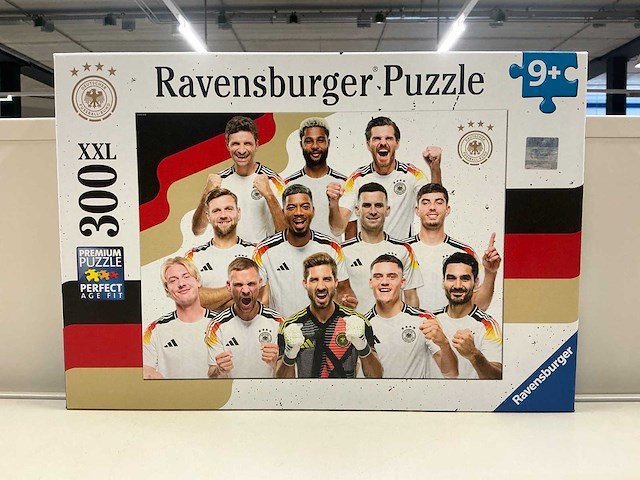 Ravensburger duits voetbalelftal kinderpuzzel (7x) - afbeelding 1 van  3