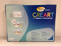 Ravensburger vos met bloemen creart schilderset (9x) - afbeelding 1 van  2