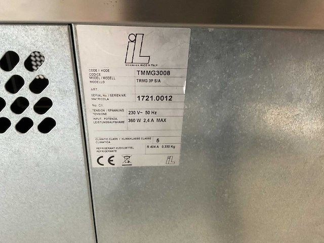 Ravioli koelwerkbank met lades - afbeelding 4 van  4