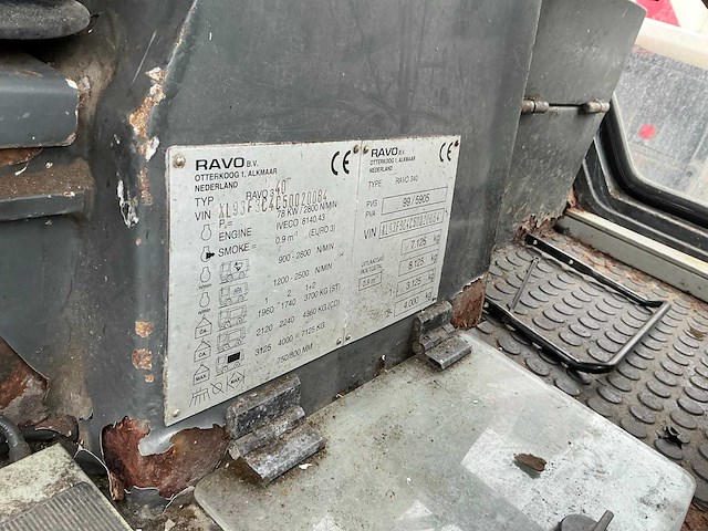 Ravo 340 veegwagen - afbeelding 19 van  27