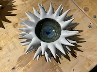 Raw design - zeeëgel - serveerschaal ø 18 cm (6x) - afbeelding 1 van  2