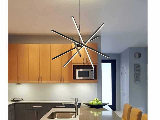 Ray 5.0 suspended design armatuur zwart - afbeelding 6 van  7