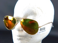 Ray-ban aviator rb3025 112/4d mat gold - afbeelding 1 van  5