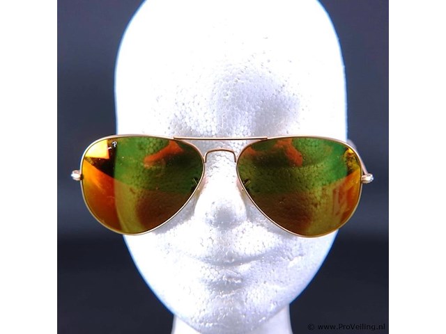 Ray-ban aviator rb3025 112/4d mat gold - afbeelding 2 van  5