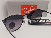 Rayban dames zonnebril erika metal black gradient grey - afbeelding 5 van  6