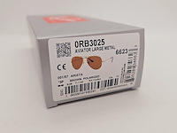 Rayban zonnebril aviator large metal arista brown polarized - afbeelding 8 van  8
