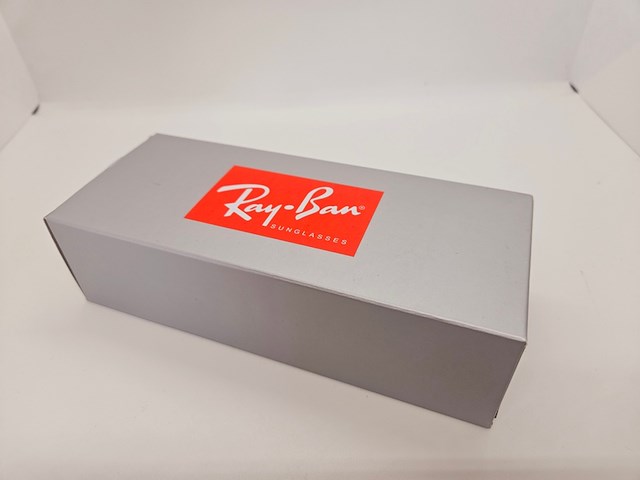 Rayban zonnebril aviator large metal arista gradient blue - afbeelding 8 van  8