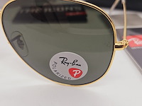 Rayban zonnebril aviator large metal arista green polarized - afbeelding 2 van  8